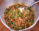 最強万能ニラだれ♪ふわふわむね肉よだれ鶏作り方6写真
