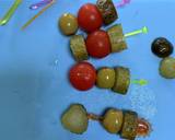 付け合わせのピクルスとミニトマト作り方3写真