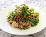 シャキシャキ水菜サラダ【うずら.com】作り方4写真
