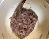 レンジでさつまいも入り羊羹(米粉)作り方1写真