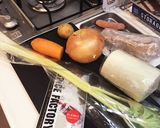 フレンチの野菜スープ☆ ガルビュール作り方1写真