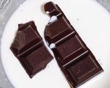 混ぜるだけ！生チョコ風濃厚チョコアイス作り方1写真