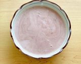 豆大福deホットミルク♡苺大福味♡作り方5写真