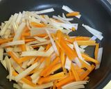 大根皮のだし塩きんぴら作り方2写真