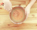 電気せいろで簡単！いちご蒸しケーキ作り方1写真