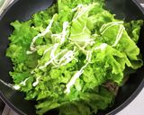 リーフレタスと豚肉のマヨネーズ炒め作り方6写真