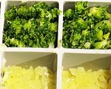 離乳食ブロッコリー&キャベツ&ほうれん草作り方6写真
