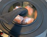 銀鮭と青梗菜のカレーミルク煮作り方4写真