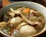 秋のご馳走芋煮♪作り方10写真