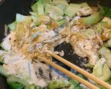 銀鮭と青梗菜のカレーミルク煮作り方6写真