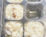 鯛&まぐろのふわふわたまごスープ　離乳食作り方3写真