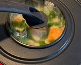 銀鮭と青梗菜のカレーミルク煮作り方10写真
