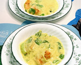 銀鮭と青梗菜のカレーミルク煮作り方11写真