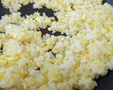 卵とほうれん草だけのチャーハン作り方4写真