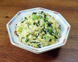 卵とほうれん草だけのチャーハン作り方6写真