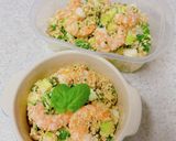 アンチョビ味♪海老のクスクスサラダ作り方5写真