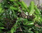 ほうれん草と塩昆布のナムル作り方3写真