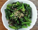 ほうれん草と塩昆布のナムル作り方4写真