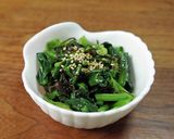 ほうれん草と塩昆布のナムル作り方5写真