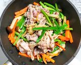豚こま肉と春雨の中華炒め作り方5写真