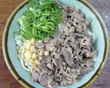 肉ぶっかけうどん高松風作り方6写真