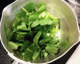 小松菜と厚揚げのニンニク醤油炒め作り方5写真