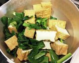 小松菜と厚揚げのニンニク醤油炒め作り方6写真