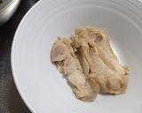 鶏肉とセリの小鉢作り方5写真