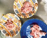 レンジ簡単きな粉味噌照焼味甘酢酢豚作り方2写真