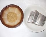 太刀魚の胡麻煮♪簡単目・肌の乾燥に薬膳作り方1写真