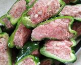 お肉ぎっしりピーマン肉詰め✩.*˚作り方5写真