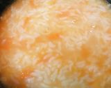 にんじん&チーズのやわらかキャロット雑炊作り方2写真