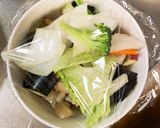 肉無根菜たっぷり簡単コク旨味豆腐野菜炒め作り方14写真