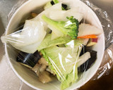 肉無根菜たっぷり簡単コク旨味豆腐野菜炒め作り方14写真