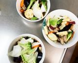 肉無根菜たっぷり簡単コク旨味豆腐野菜炒め作り方15写真