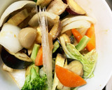 肉無根菜たっぷり簡単コク旨味豆腐野菜炒め作り方17写真