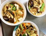肉無根菜たっぷり簡単コク旨味豆腐野菜炒め作り方21写真