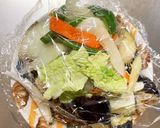 簡単きな粉オイ麺汁味豚こま大根青椒肉絲風作り方12写真