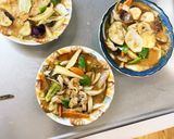 簡単きな粉オイ麺汁味豚こま大根青椒肉絲風作り方15写真