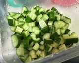 きゅうりと長芋と塩昆布のパリパリサラダ作り方1写真