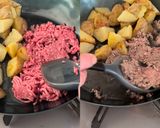新じゃがとひき肉の甘辛炒め作り方4写真