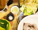 ワンパン出汁染みしみ★海老ペペロンチーノ作り方1写真