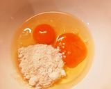 材料3つふわふわグルテンフリーパンケーキ作り方1写真