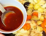 鶏肉と彩り野菜の甘辛ケチャップ炒め作り方4写真