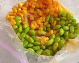 枝豆とコーンの鶏肉つくね作り方7写真