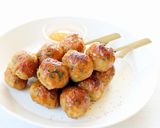 ふわモチな【鶏つくね串焼き（たれ）】作り方8写真