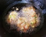 簡単！海老と椎茸の石づきのかき揚げ♪作り方6写真
