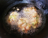 簡単！海老と椎茸の石づきのかき揚げ♪作り方6写真