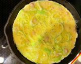 スキレットで☆大豆オムレツ作り方2写真