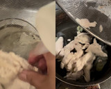 簡単！鶏むね肉と長ネギで鶏ガラ風スープ♪作り方4写真